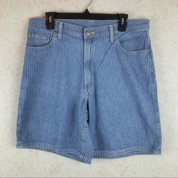 Polo Ralph Lauren Pants - Polo Ralph Lauren dungarees jean shorts retro style